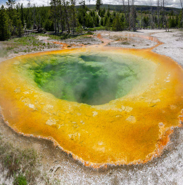 istock Geyser in Yellowstone National Park 1001477072