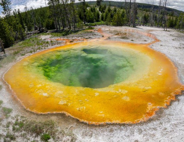 istock Geyser in Yellowstone National Park 1001477080