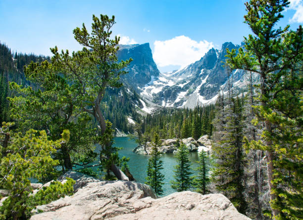 istock Beautiful lake in Colorado mountains. 1001482630