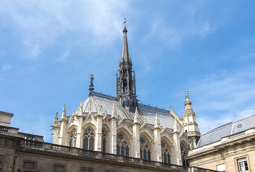 Holy Chapel (Sainte Chapelle) in Paris, France