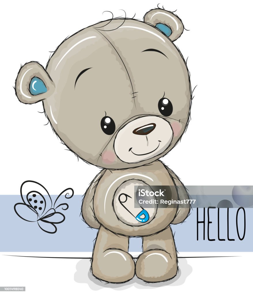 Ilustración de Oso De Peluche De Dibujos Animados Sobre Un Fondo Blanco y más Vectores Libres de Derechos de Osito de peluche - iStock Ilustración de Oso De Peluche De Dibujos Animados Sobre Un Fondo Blanco y más Vectores Libres de Derechos de Osito de peluche - iStock