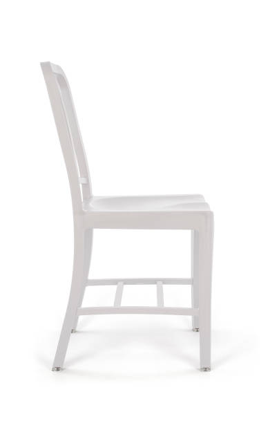 istock White Plastic Outdoor Cafe Chair 1001500130