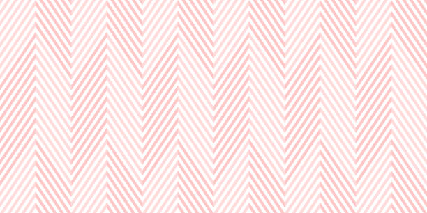 ilustrações, clipart, desenhos animados e ícones de plano de fundo padrão chevron sem costura rosa e o branco geométrico abstraem desenho vetorial. - chaveirão