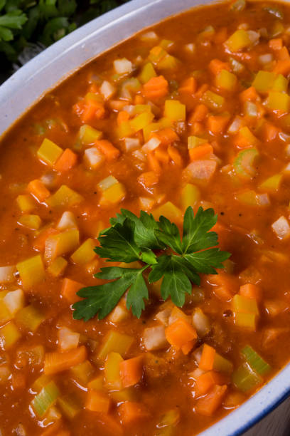 istock fish with vegetables in tomato sauce 1001532814
