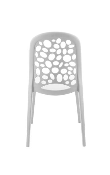 istock White Plastic Cafe Chair on White Background 1001533756