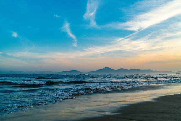 Dawn at porto novo beach, Caraguatatuba-SP.