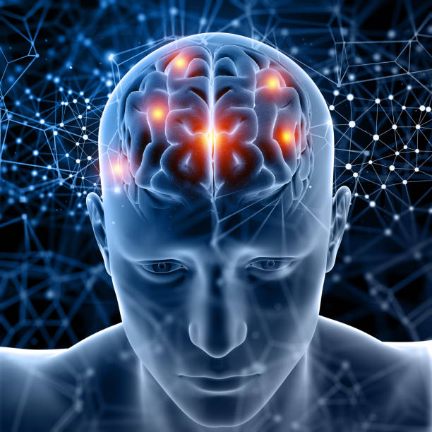 istock 3D medical figure with brain highlighted 1001555928