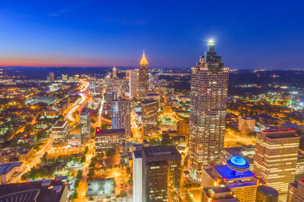 istock Atlanta, Georgia, USA Skyline 1001583528