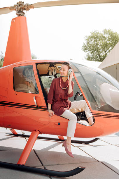 istock Joyful merry woman wanting flight 1001600642
