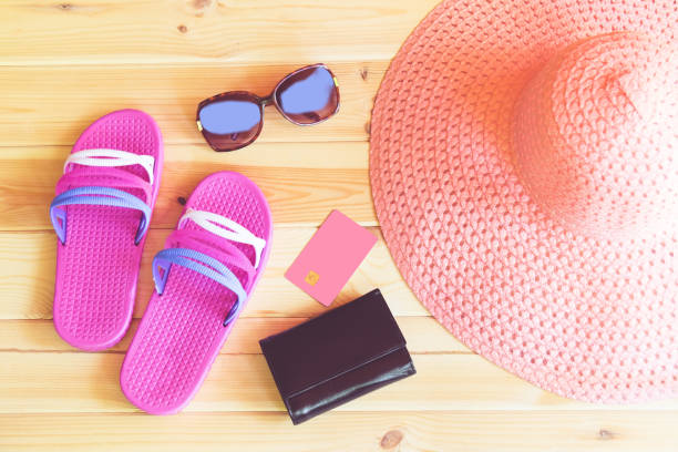 istock Set of things for summer holidays 1001607990