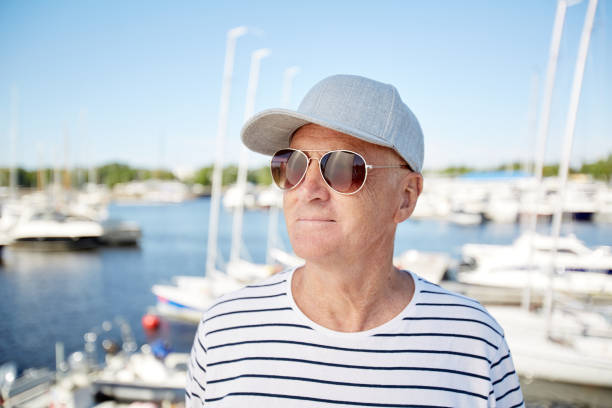 istock Man in cap contemplating around 1001611758