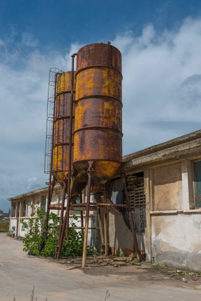 istock old abandonned rusted barrels on   sardinia 1001617756