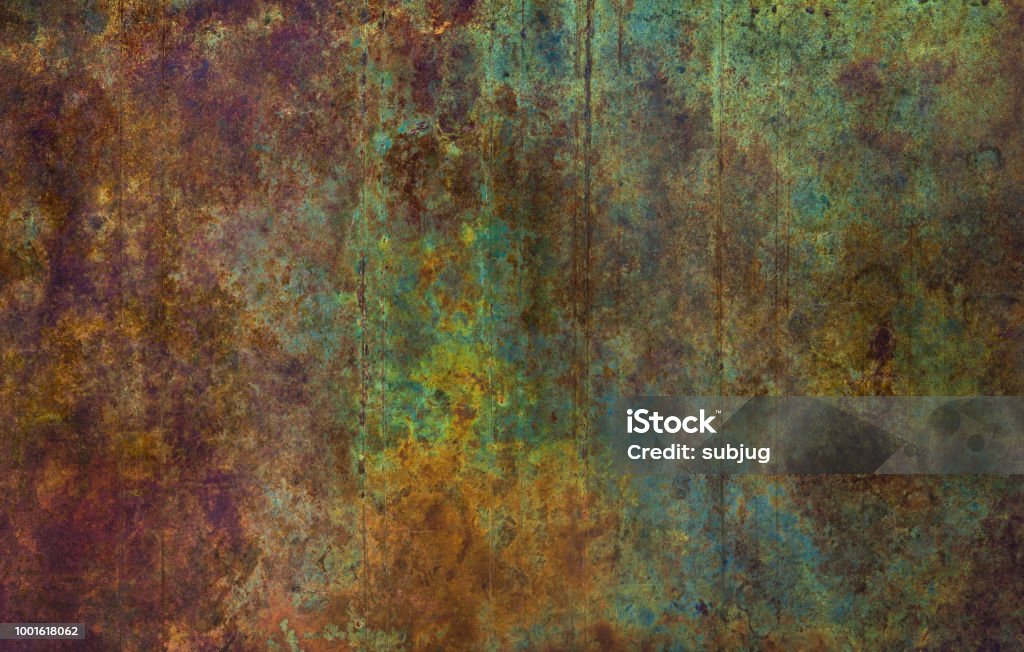 Rusty Background Colorful Rusty Background Textured Stock Photo
