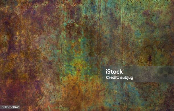 Rusty Background Stock Photo - Download Image Now - Textured, Rusty, Backgrounds