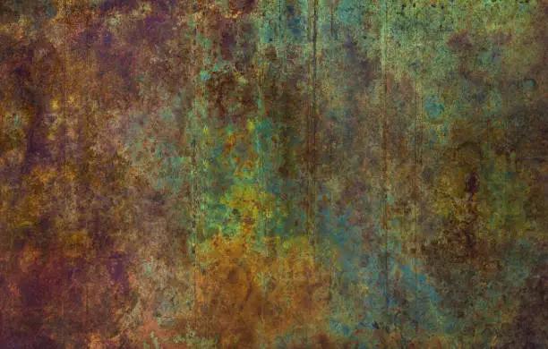 Colorful Rusty Background
