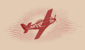 istock World War II P-51 Mustang Airplane. 1001625468