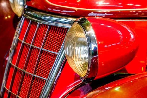 istock part of a vintage car 1001632144
