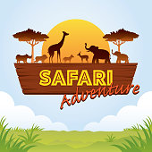 istock African Safari Adventure Sign 1001649214