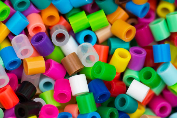 istock Close up of perler beads in different colors 1001664600