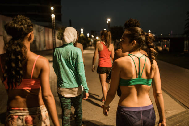 istock Young women spending some time together after training 1001665258