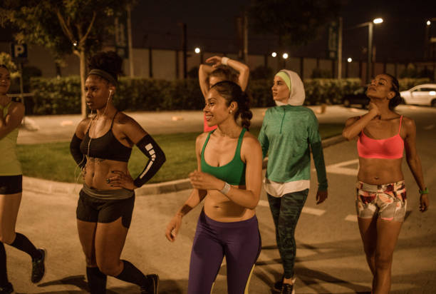 istock Young women spending some time together after training 1001665558
