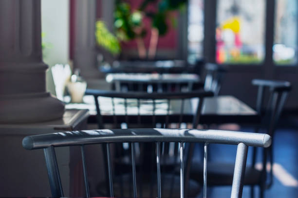istock Interior design of a modern style, Coffee shop, cafe. 1001668454