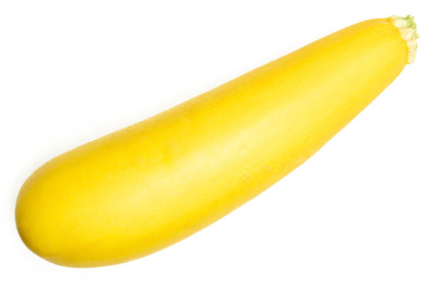 istock Fresh Raw yellow zucchini isolated on white 1001684410