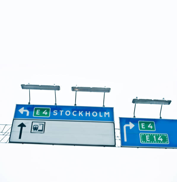 istock International E4 Motorway To Stockholm. 1001684790