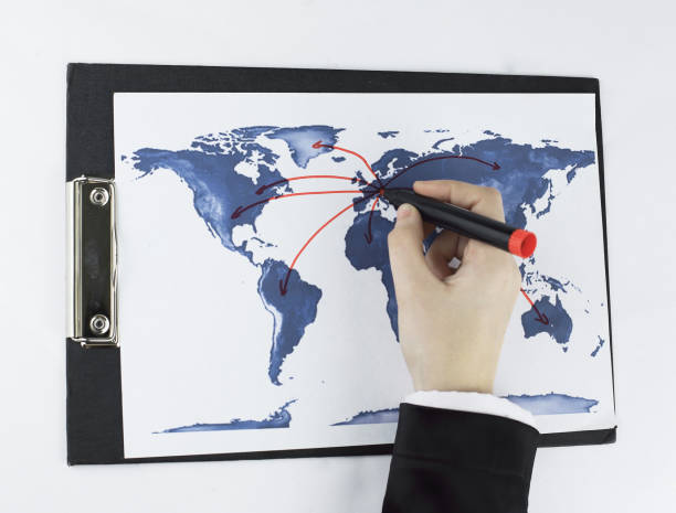istock close-up. sales Manager accounting marketing scheme 1001715306