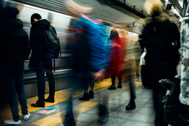 istock People wait for Buenos Aires metro (Argentina) while others pass by quickly 1001717972