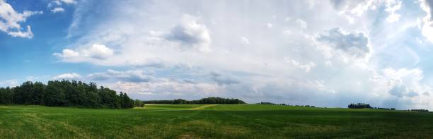 istock scenic panorama view of natural landscape under a cloudy sky 1001725822