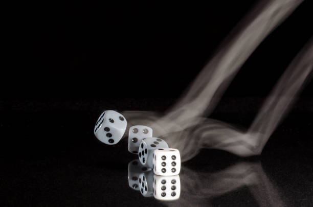 istock Risking All on a Roll of the Dice 1001732092