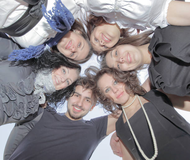 istock closeup. successful business team .the concept of teamwork 1001735692