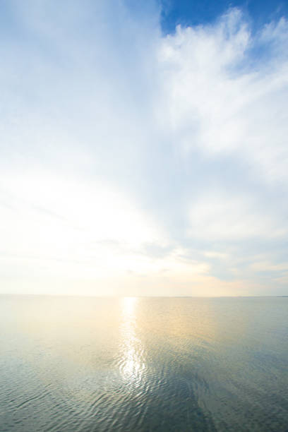istock quiet sea and sky at the evening time 1001738360