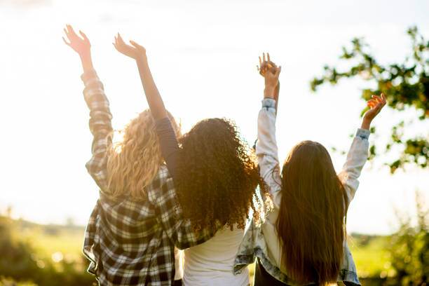 istock Happy girls 1001745168