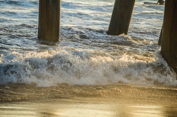 istock Summer Sunset at Venice pier and beach in Marina del Rey, CA 1001754458