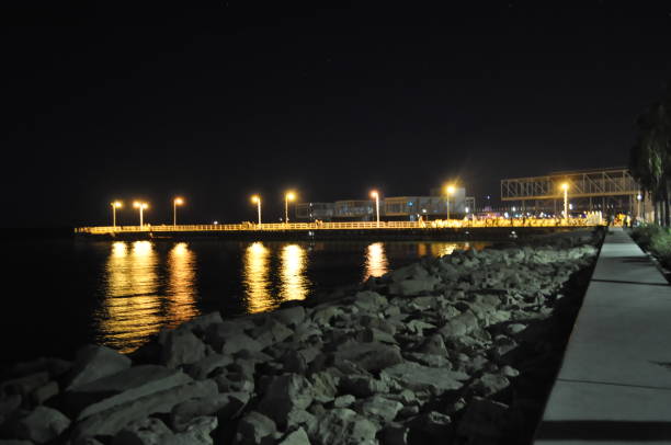 istock The beautiful night in Limassol Molos in Cyprus 1001790540
