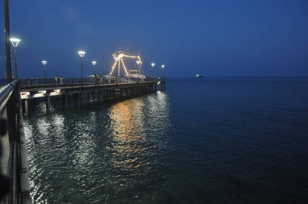 istock The beautiful night in Limassol Molos in Cyprus 1001790580