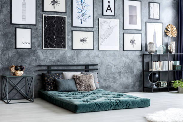 istock Gallery in modern bedroom interior 1001814592