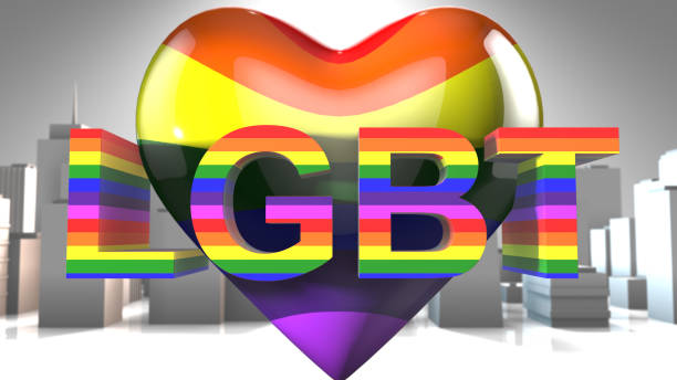 renderização 3d do título gráfico lgbt gay orgulho lgbt mardi gras - gay pride mardi gras carnival rainbow - fotografias e filmes do acervo