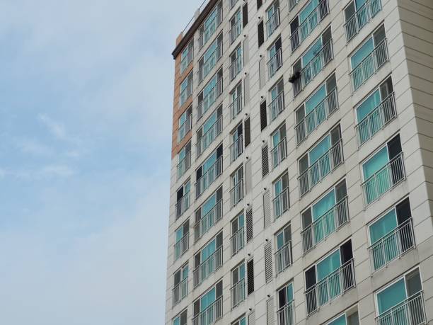istock Apartment in Korea Cheongju City 1001858512