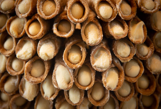 istock A stack of cannoli , inspired by Italy 1001892832