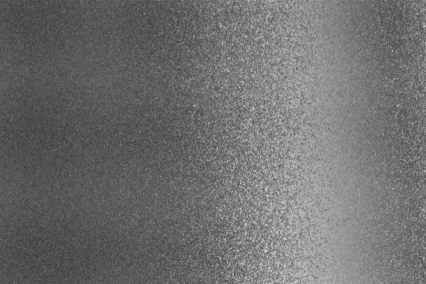 istock Texture of black polished steel, abstract background 1001896986