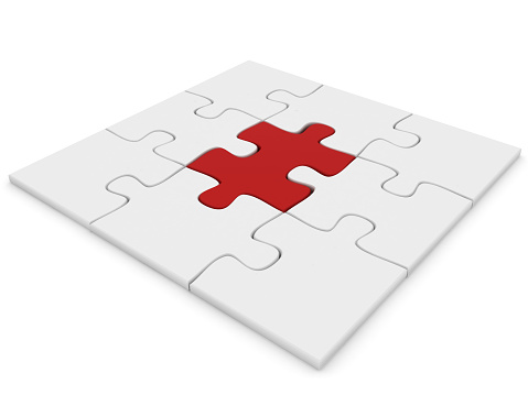 Puzzle leadership different solution strategy concept