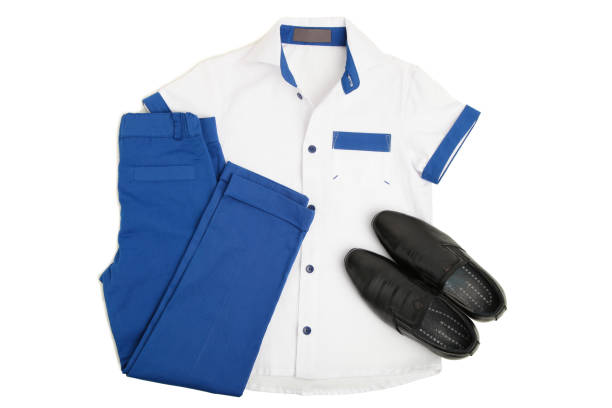 istock Children's school uniform for a boy 1001984160