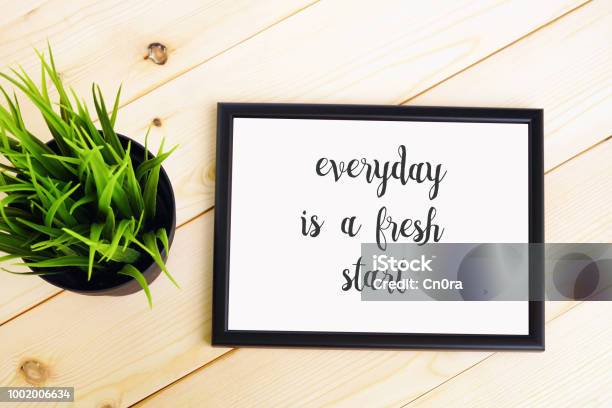 Inspiration Quote Decoration Stock Photo - Download Image Now - Motivation, Healthy Lifestyle, Quotation - Text