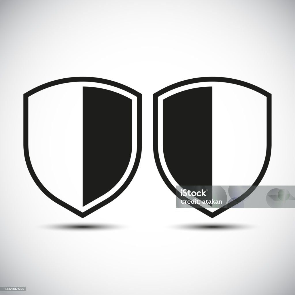 Shield Shape Stock Logo Shield Shapes