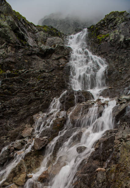 istock Waterfall in Tatra mountains. Morskie oko. 1002007916