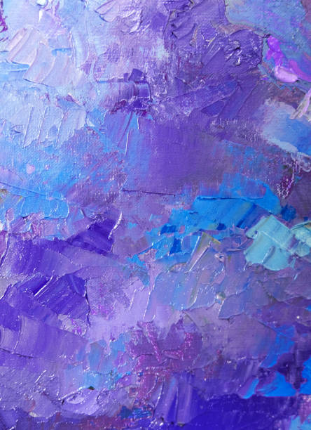 istock abstract oil paint texture on canvas, background 1002023172