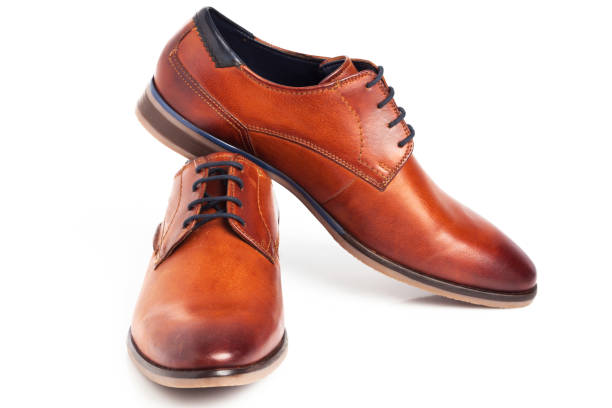 istock Brown Oxford shoes 1002027166